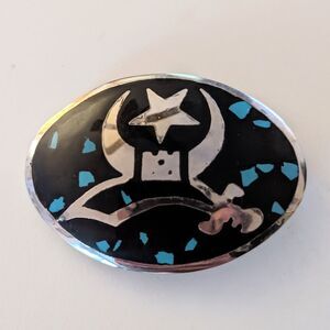 Vintage Shriners Masonic Belt Buckle
